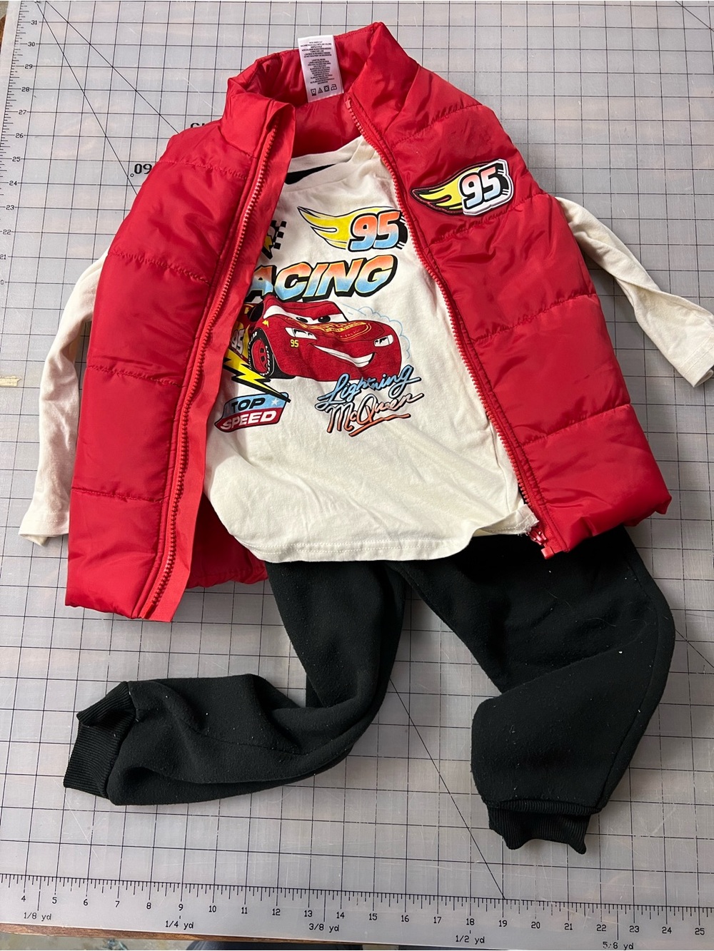 Lightning McQueen Winter Set